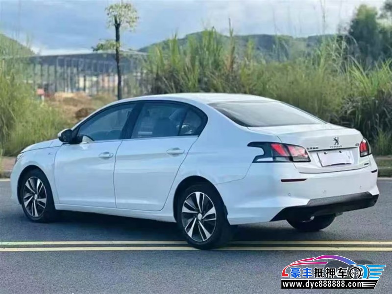 19年标致408轿车抵押车出售