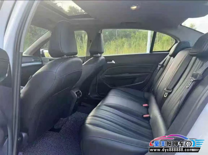 19年标致408轿车抵押车出售