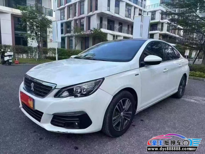 19年标致308轿车抵押车出售