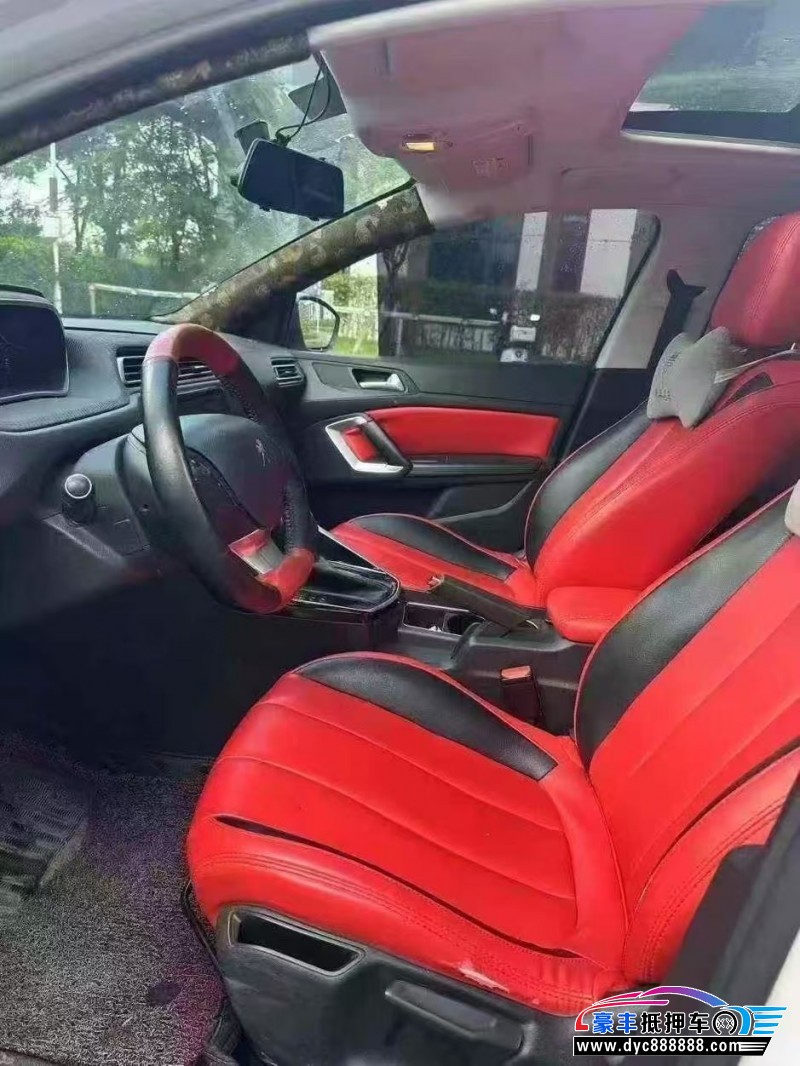 19年标致308轿车抵押车出售