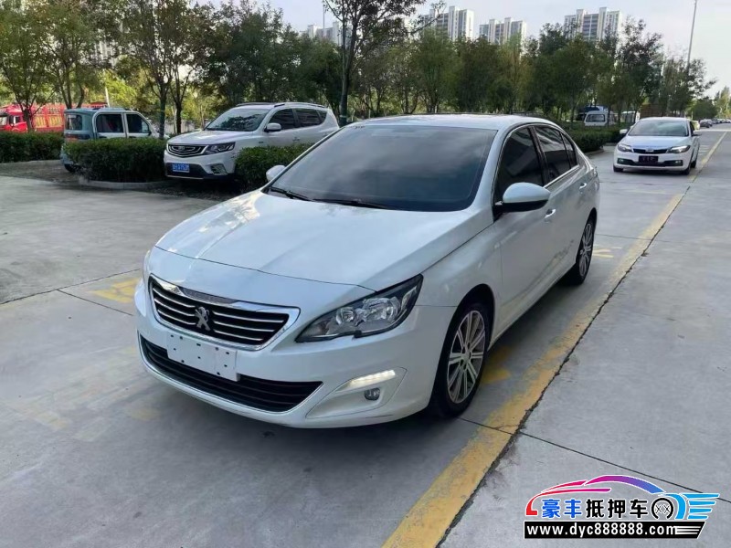 18年标致408轿车抵押车出售