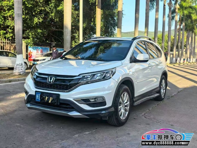 17年本田CR-V轿车抵押车出售