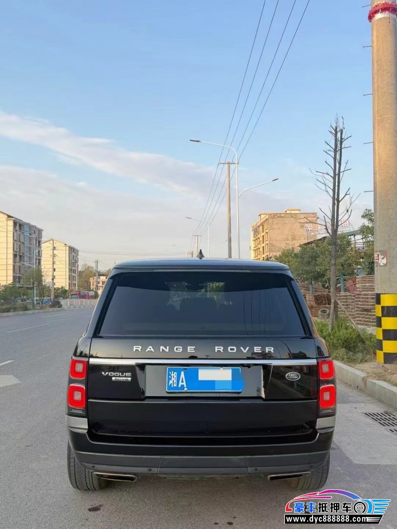 19年路虎揽胜行政SUV抵押车出售