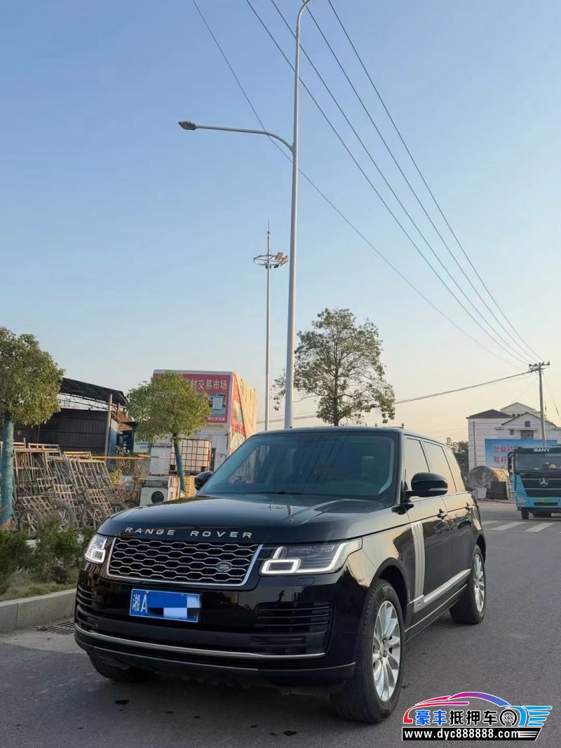 19年路虎揽胜行政SUV抵押车出售