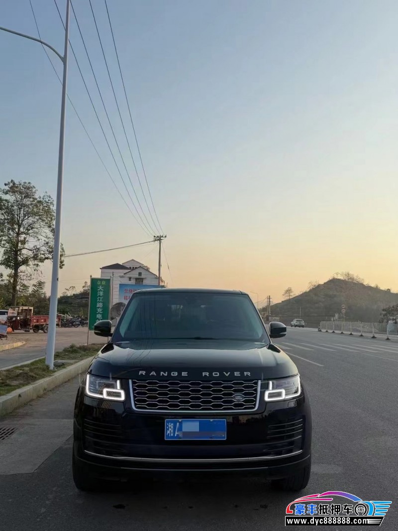 19年路虎揽胜行政SUV抵押车出售