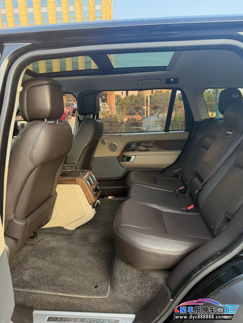 19年路虎揽胜行政SUV抵押车出售