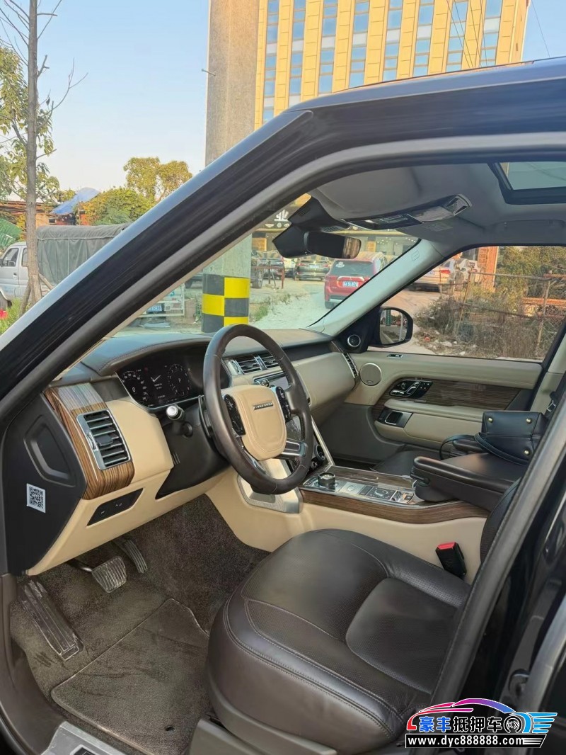 19年路虎揽胜行政SUV抵押车出售