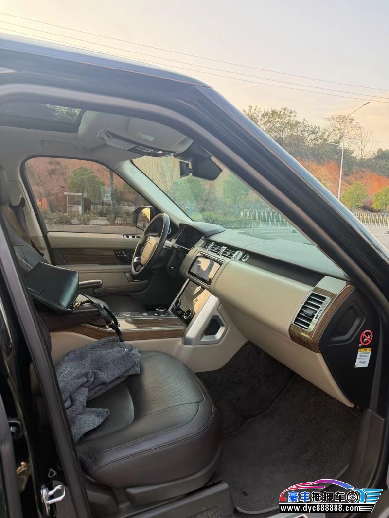 19年路虎揽胜行政SUV抵押车出售