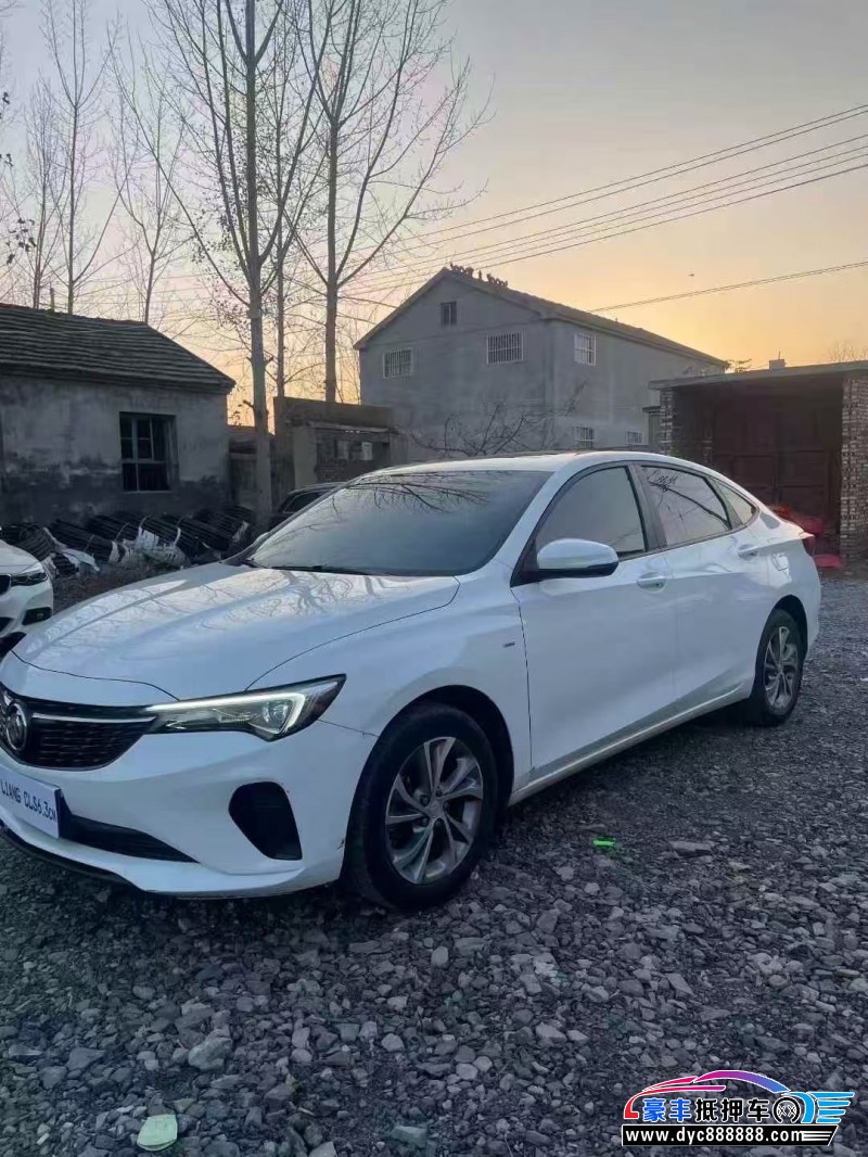 22年别克威朗轿车抵押车出售