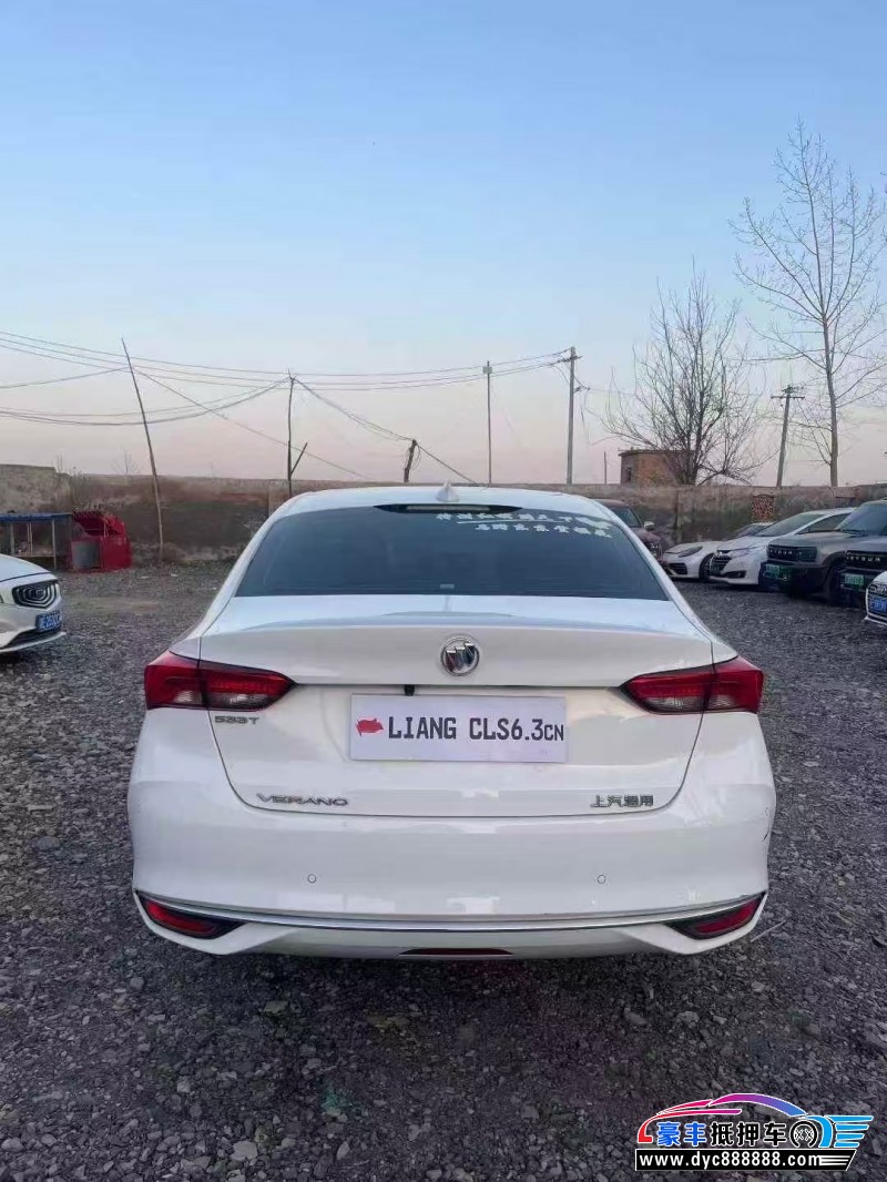 22年别克威朗轿车抵押车出售