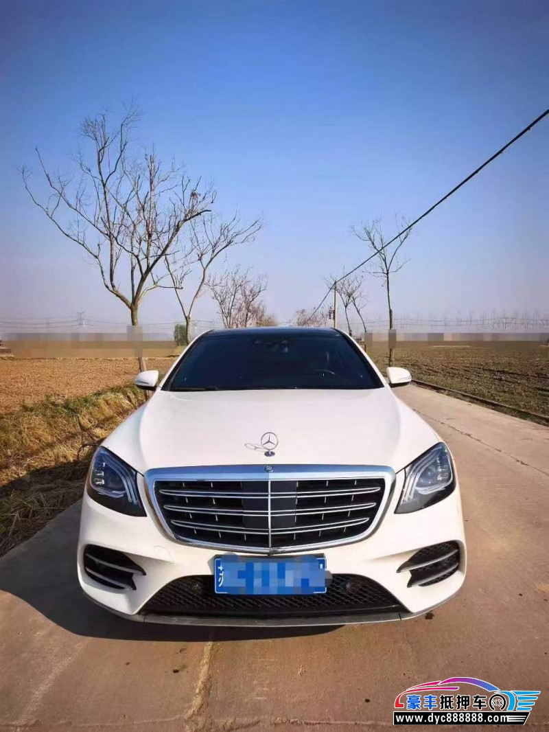 14年奔驰S轿车抵押车出售
