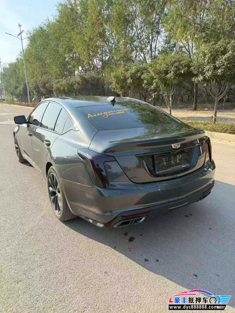 23年凯迪拉克CT5轿车抵押车出售