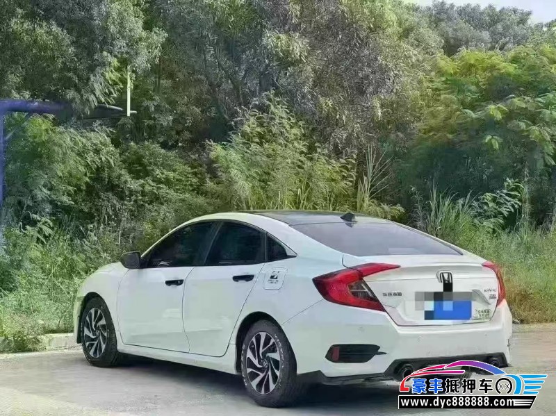 19年本田思域轿车抵押车出售