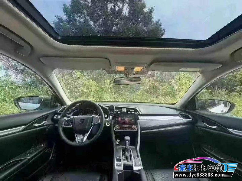 19年本田思域轿车抵押车出售