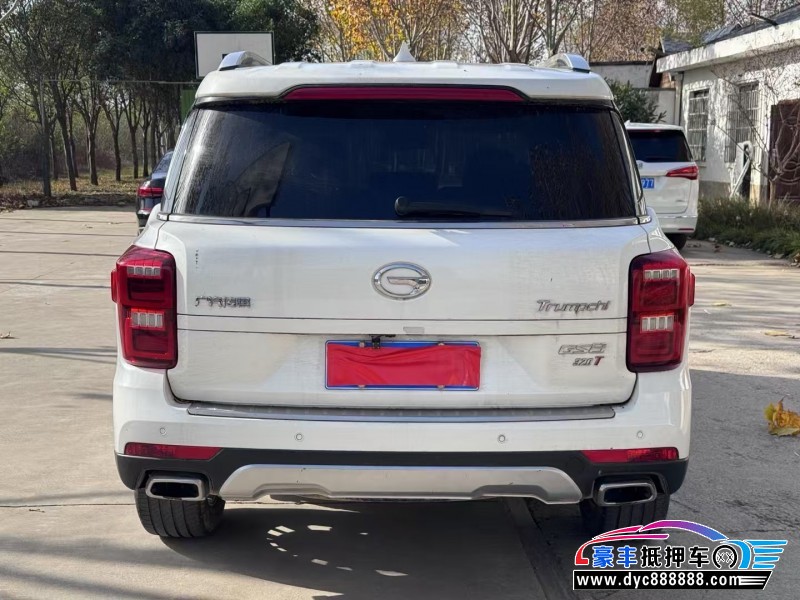 19年传祺GS8轿车抵押车出售