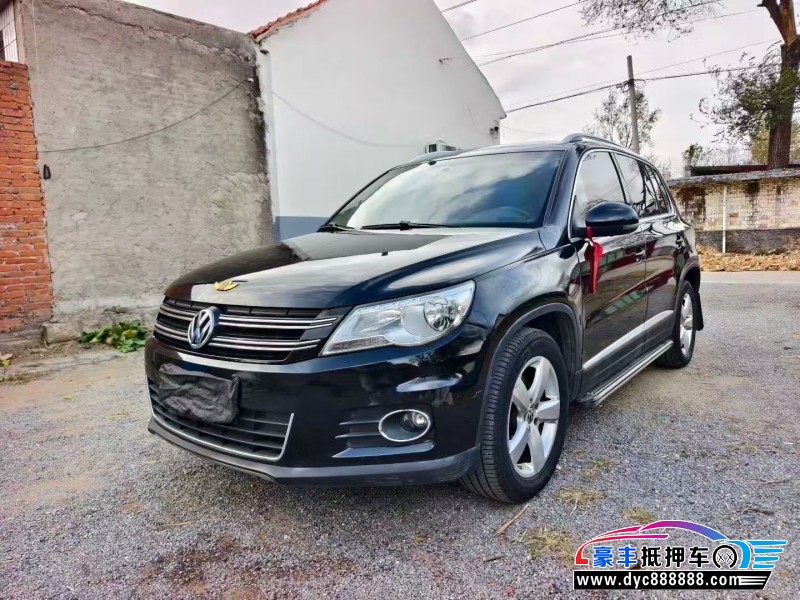 13年大众途观轿车抵押车出售