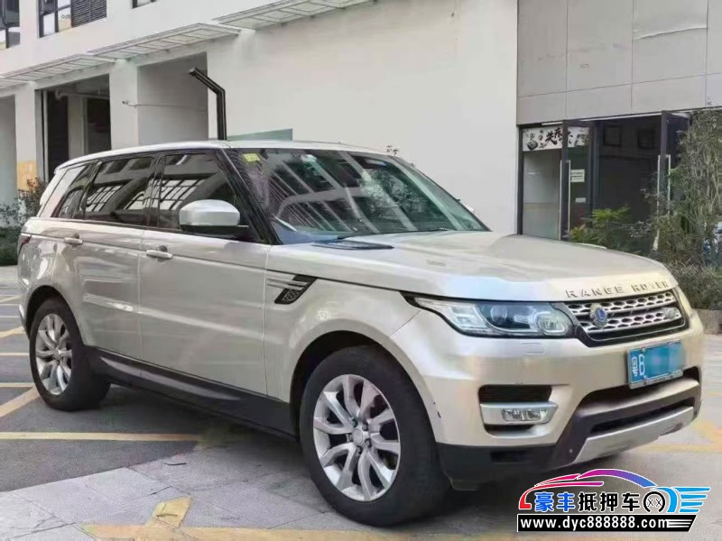 15年路虎揽胜运动轿车抵押车出售