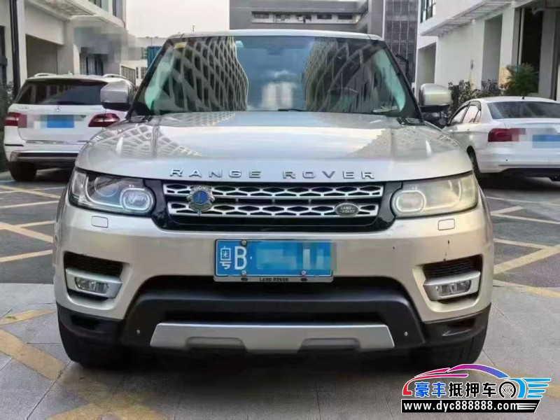15年路虎揽胜运动轿车抵押车出售