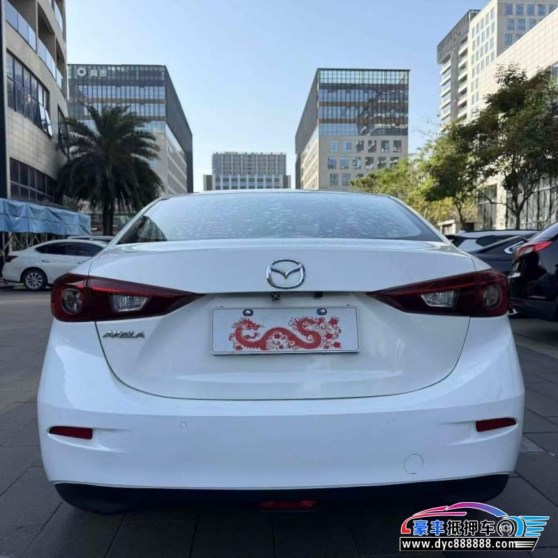18年马自达昂克赛拉轿车抵押车出售