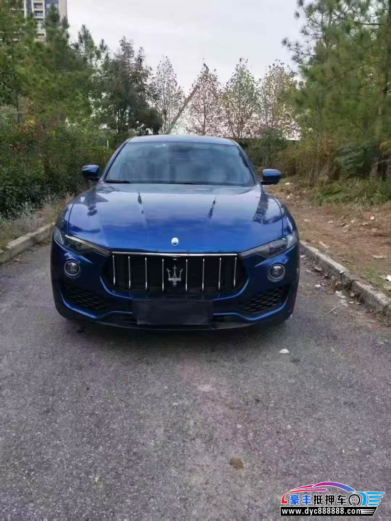 18年玛莎拉蒂莱万特轿车抵押车出售