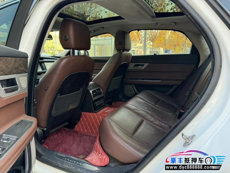 17年捷豹XFL轿车抵押车出售