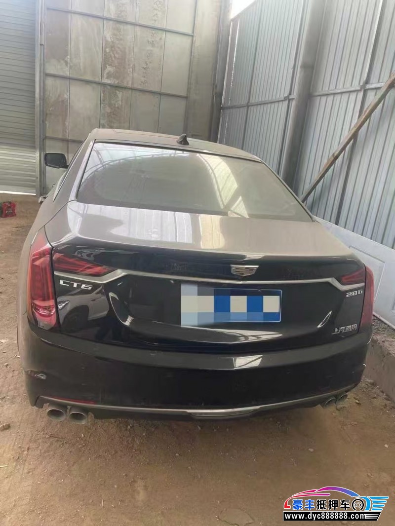 23年凯迪拉克CT6轿车抵押车出售
