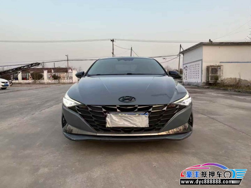 21年现代伊兰特轿车抵押车出售