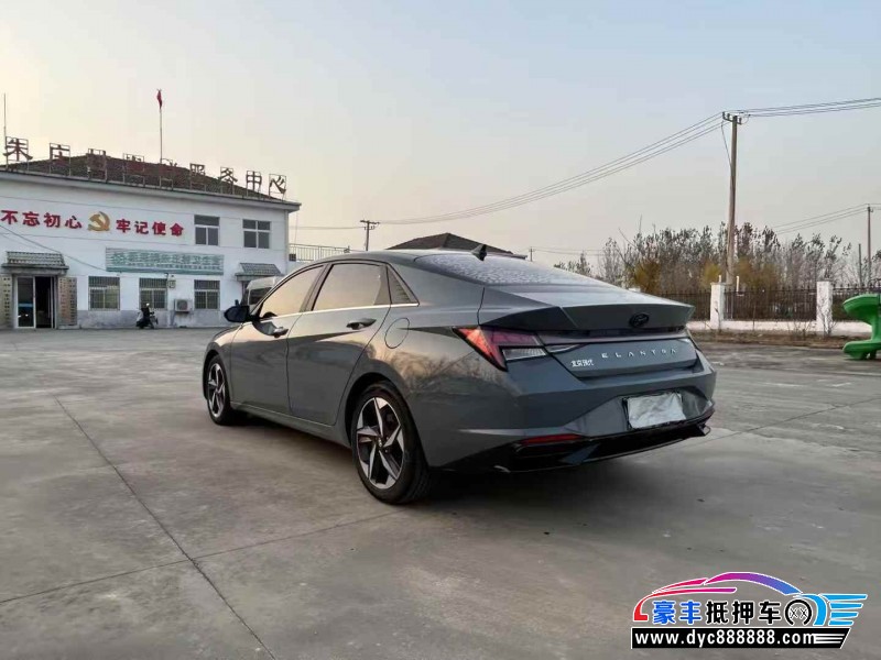 21年现代伊兰特轿车抵押车出售