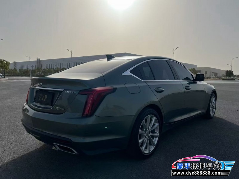 23年凯迪拉克CT5轿车抵押车出售