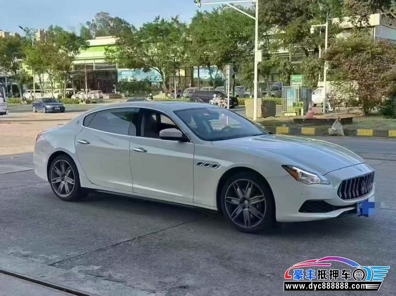 17年玛莎拉蒂总裁轿车抵押车出售