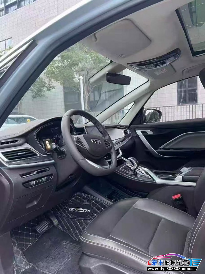 21年吉利嘉际轿车抵押车出售