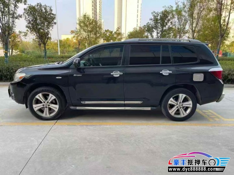 12年丰田汉兰达轿车抵押车出售