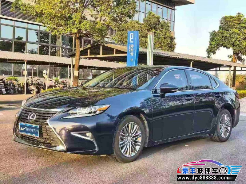 18年雷克萨斯ES轿车抵押车出售