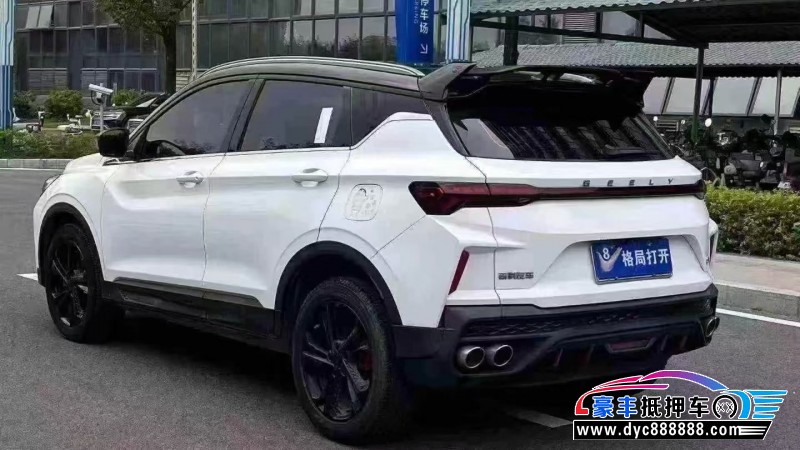 22年吉利缤越轿车抵押车出售