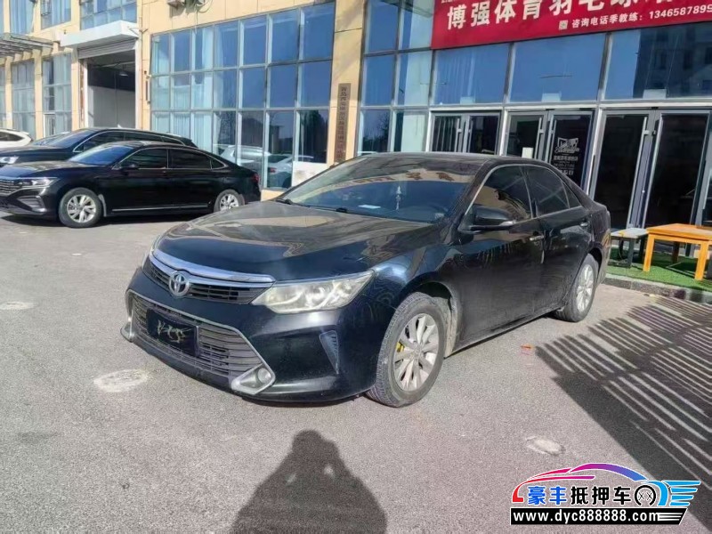 16年丰田凯美瑞轿车抵押车出售