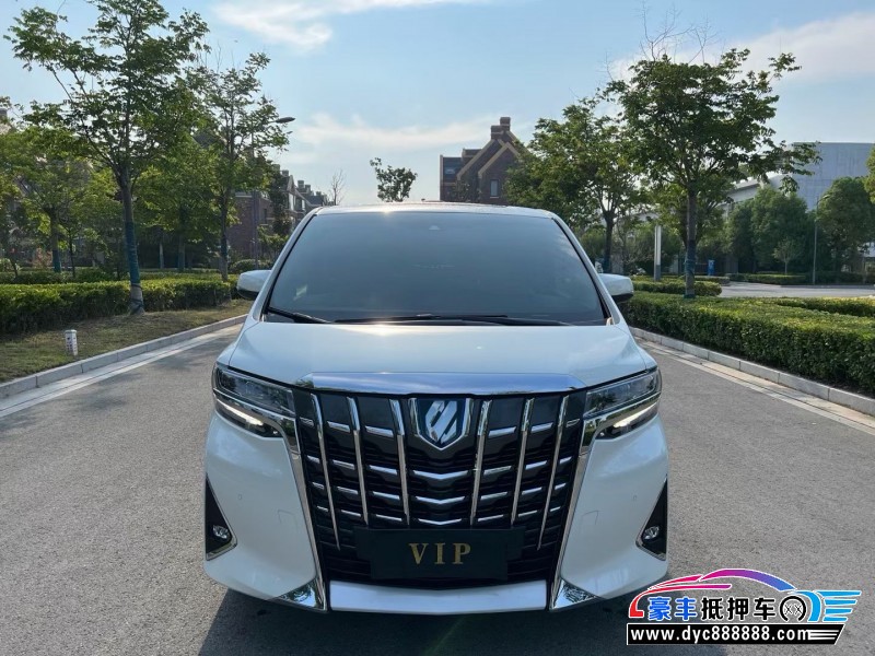 21年丰田埃尔法轿车抵押车出售