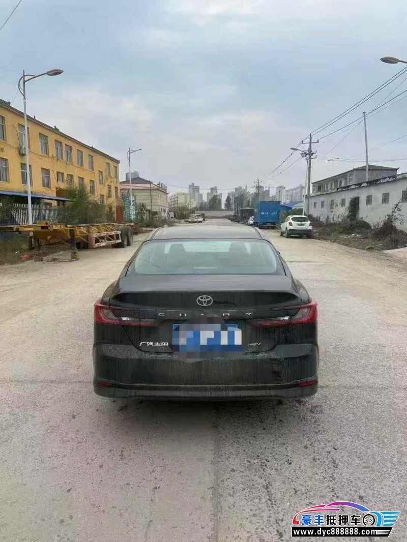 25年丰田凯美瑞轿车抵押车出售