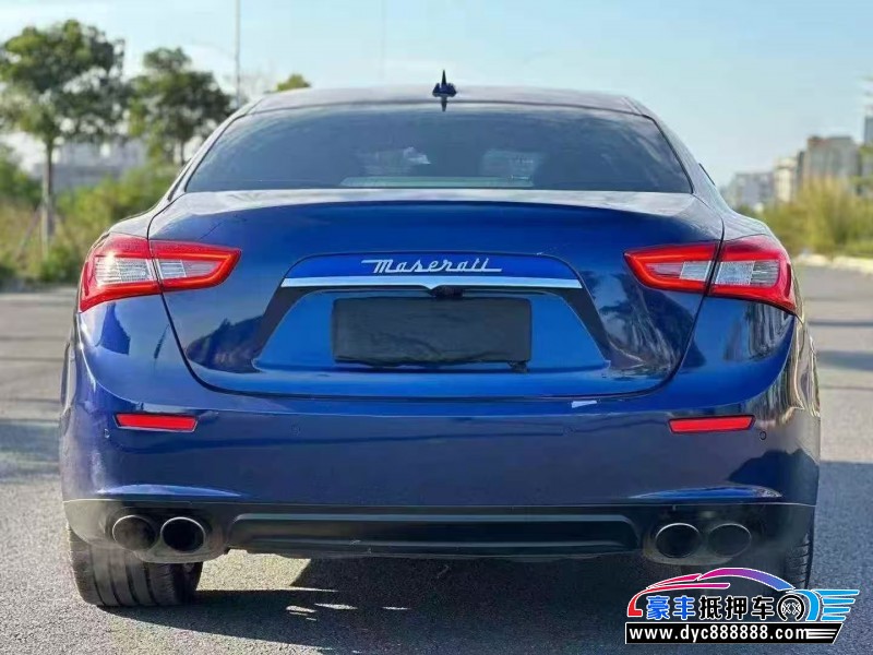 17年玛莎拉蒂Ghibli轿车抵押车出售