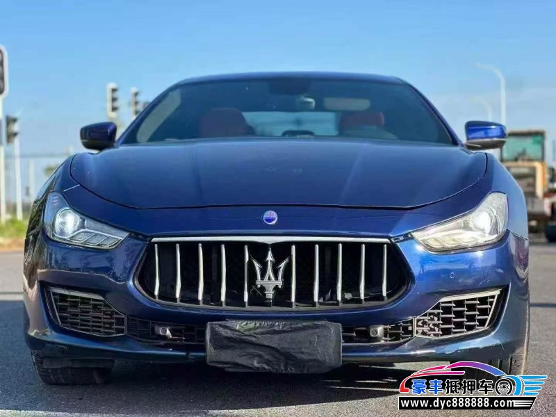 17年玛莎拉蒂Ghibli轿车抵押车出售