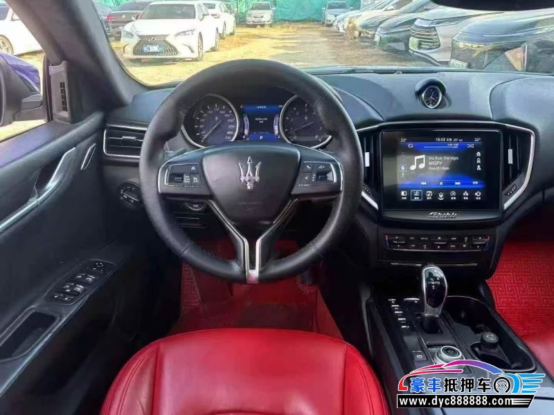 17年玛莎拉蒂Ghibli轿车抵押车出售