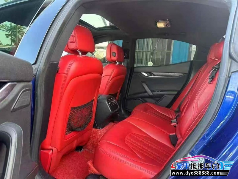 17年玛莎拉蒂Ghibli轿车抵押车出售