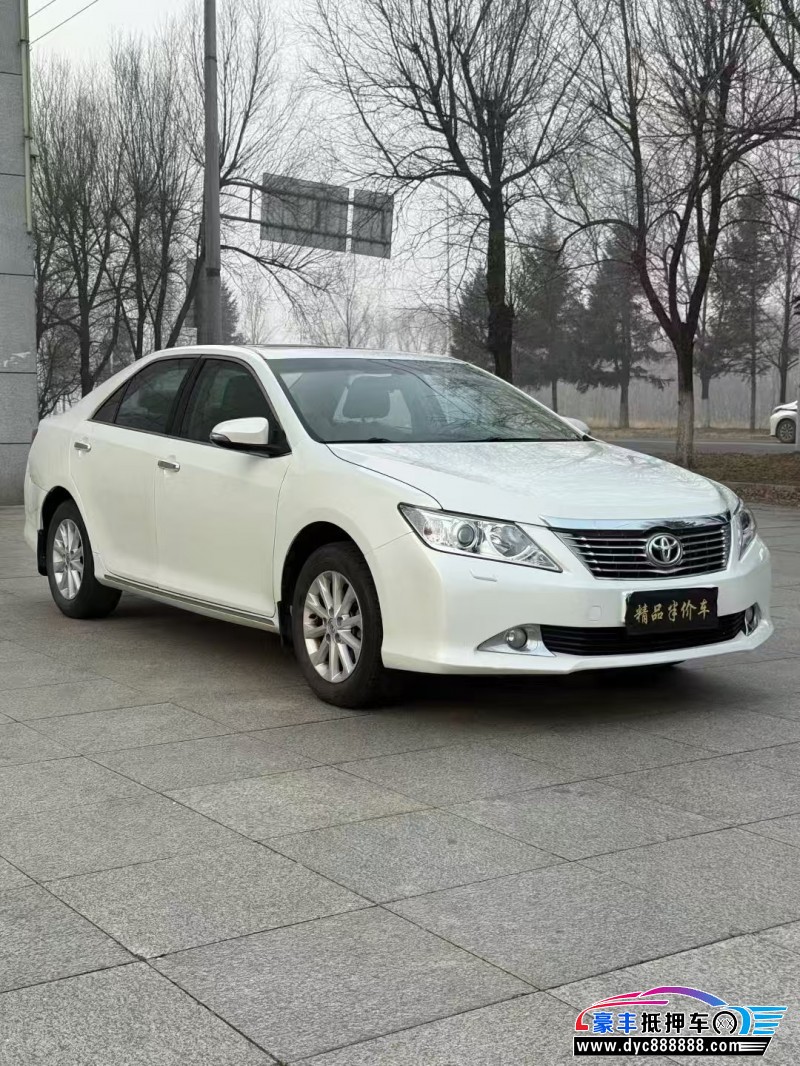 13年丰田凯美瑞轿车抵押车出售