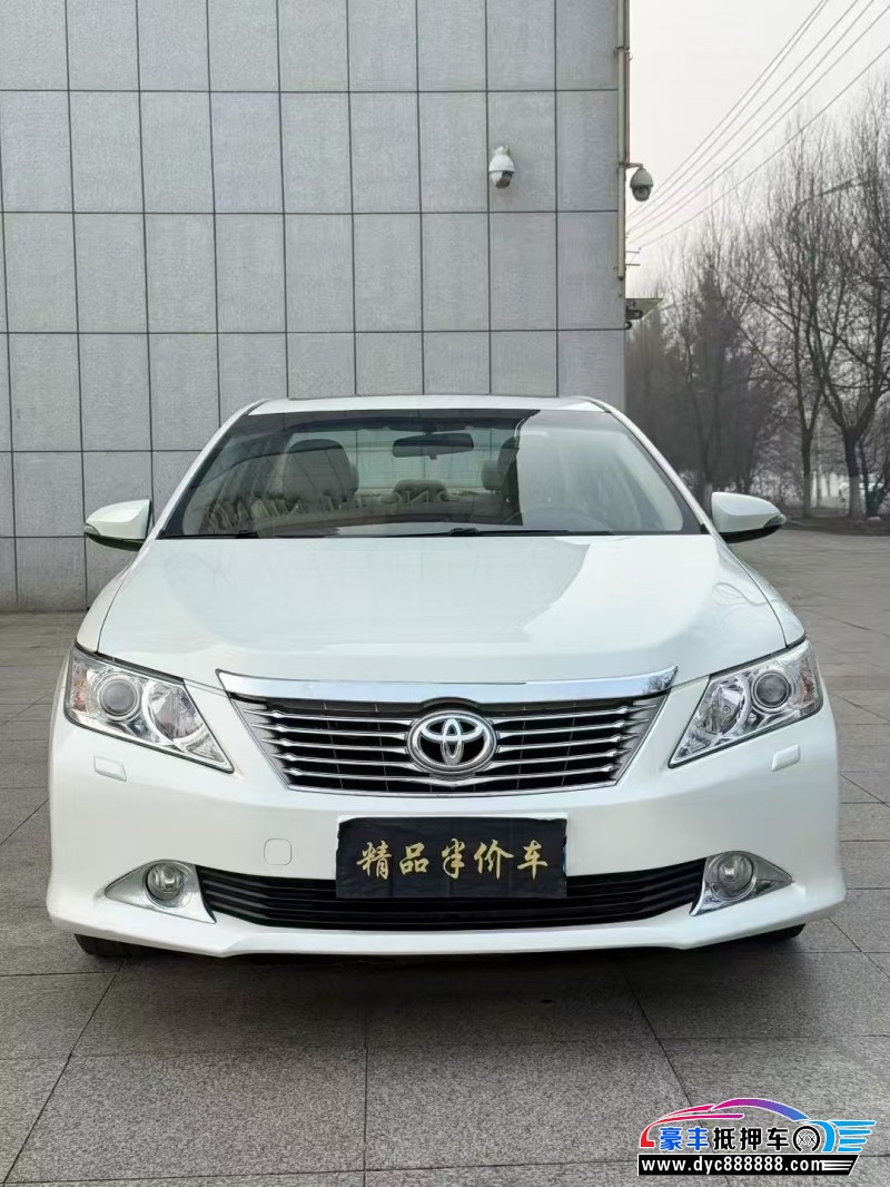 13年丰田凯美瑞轿车抵押车出售