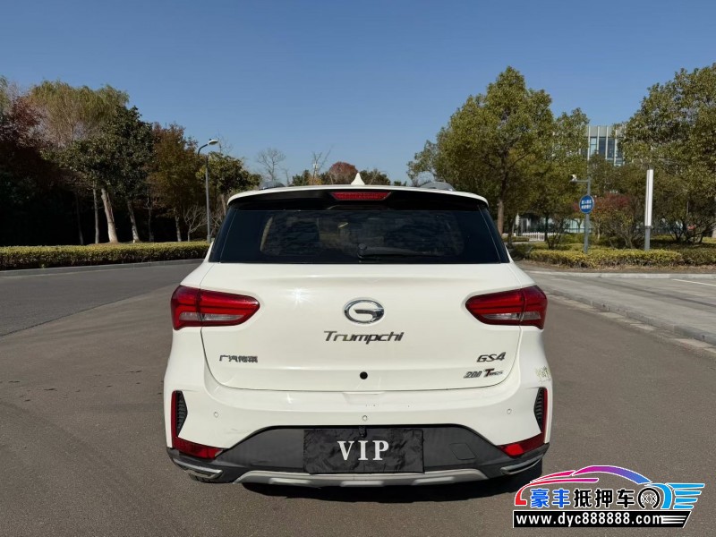 18年传祺GS4轿车抵押车出售