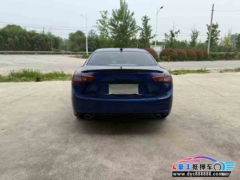 16年玛莎拉蒂Ghibli轿车抵押车出售