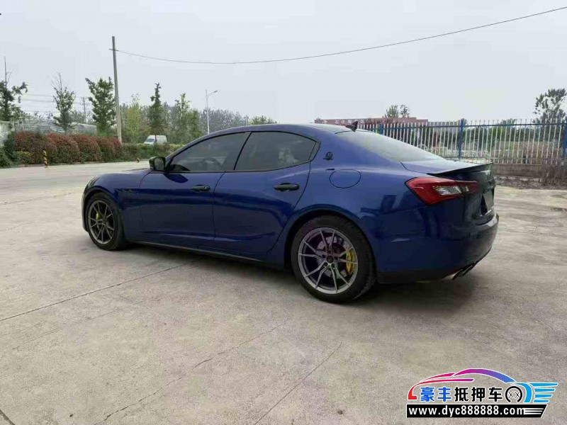 16年玛莎拉蒂Ghibli轿车抵押车出售