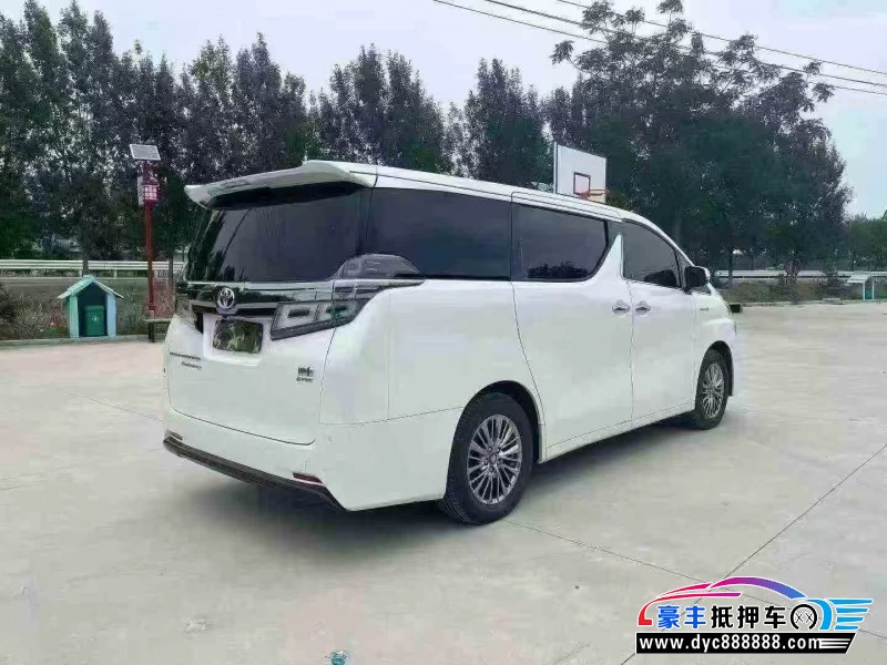 22年丰田威尔法轿车抵押车出售