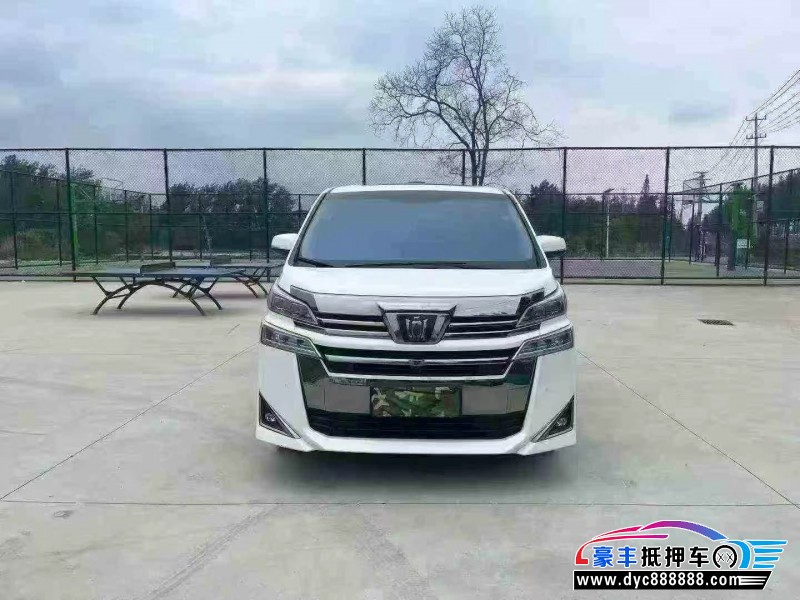 22年丰田威尔法轿车抵押车出售