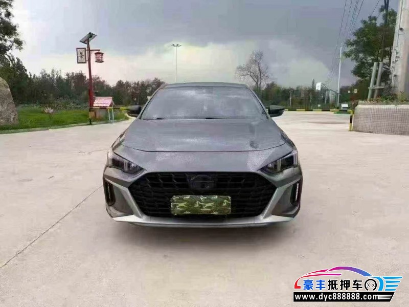 21年传祺影豹轿车抵押车出售