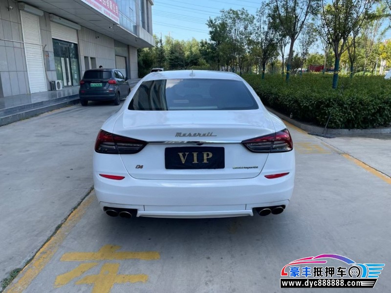 14年玛莎拉蒂总裁轿车抵押车出售